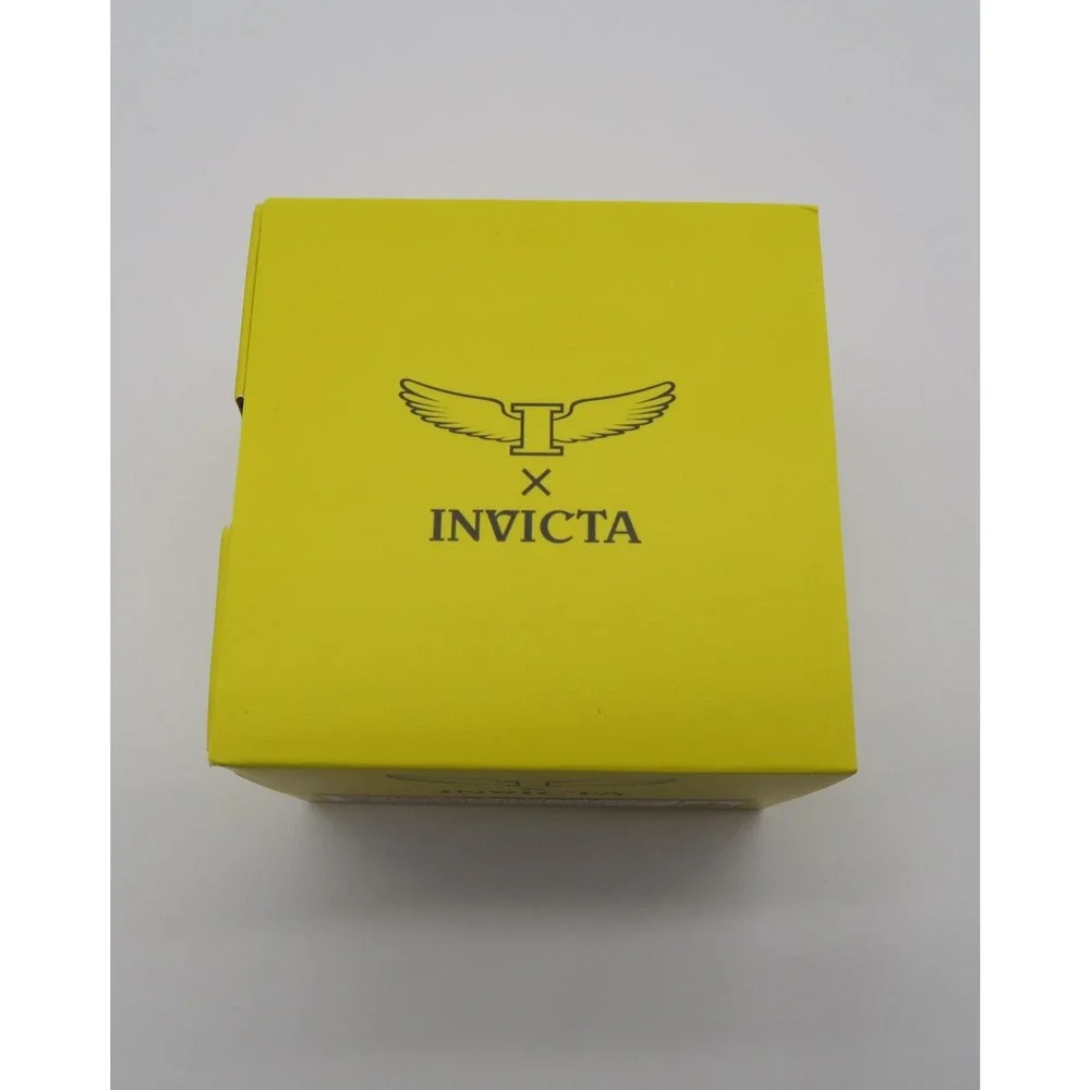 Invicta Specialty Mens Watch Two Tone Gold Silver Green Dial 39038 New in Box